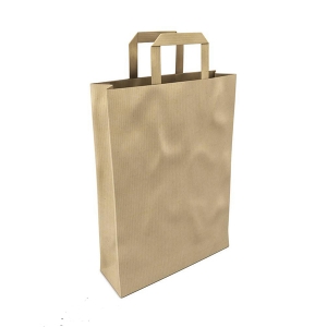 江蘇環保手提直筒型熱封口牛皮紙袋